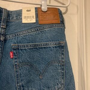 Levi's High Loose Taper Denim Jeans